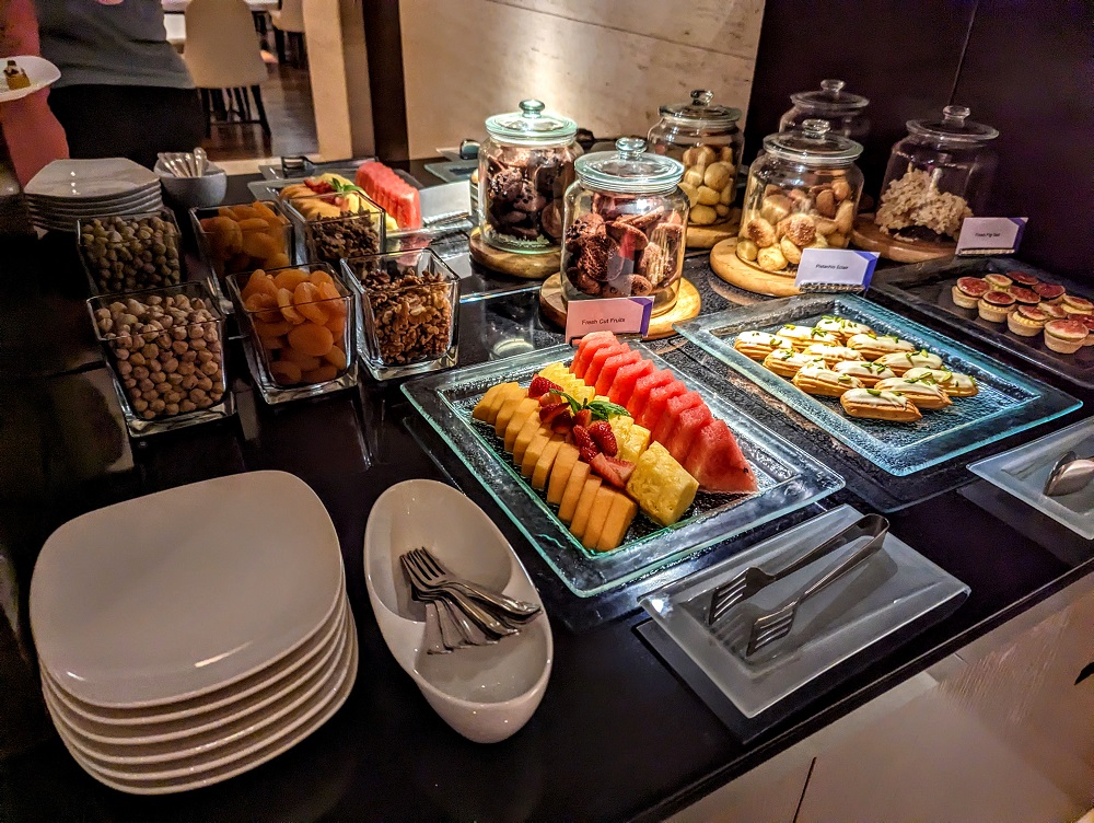 Hyatt Regency Oryx Doha, Qatar - Regency Club lounge food 2