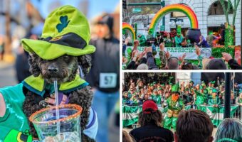 2023 World's Shortest St Patrick's Day Parade Hot Springs AR