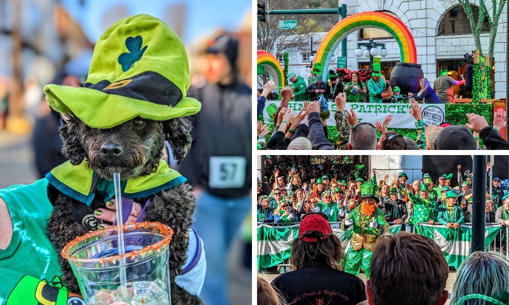 2023 World's Shortest St Patrick's Day Parade Hot Springs AR