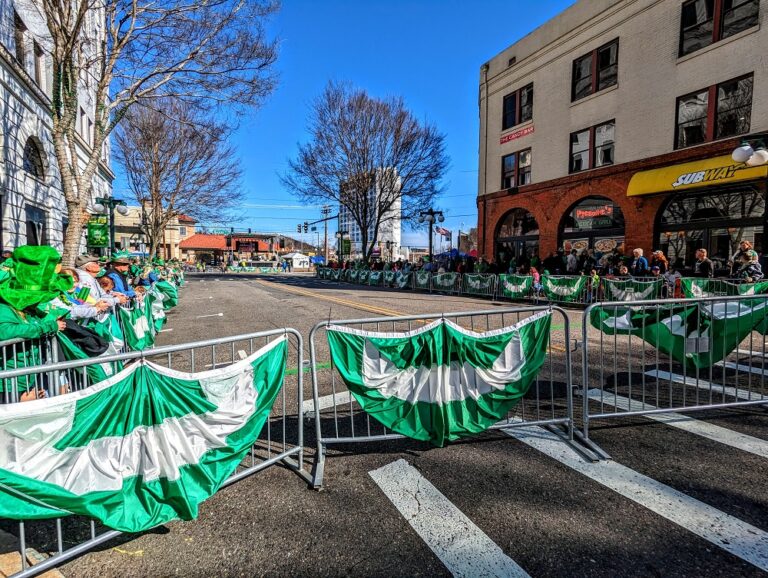 World's Shortest St Patrick's Day Parade In Hot Springs, AR No Home