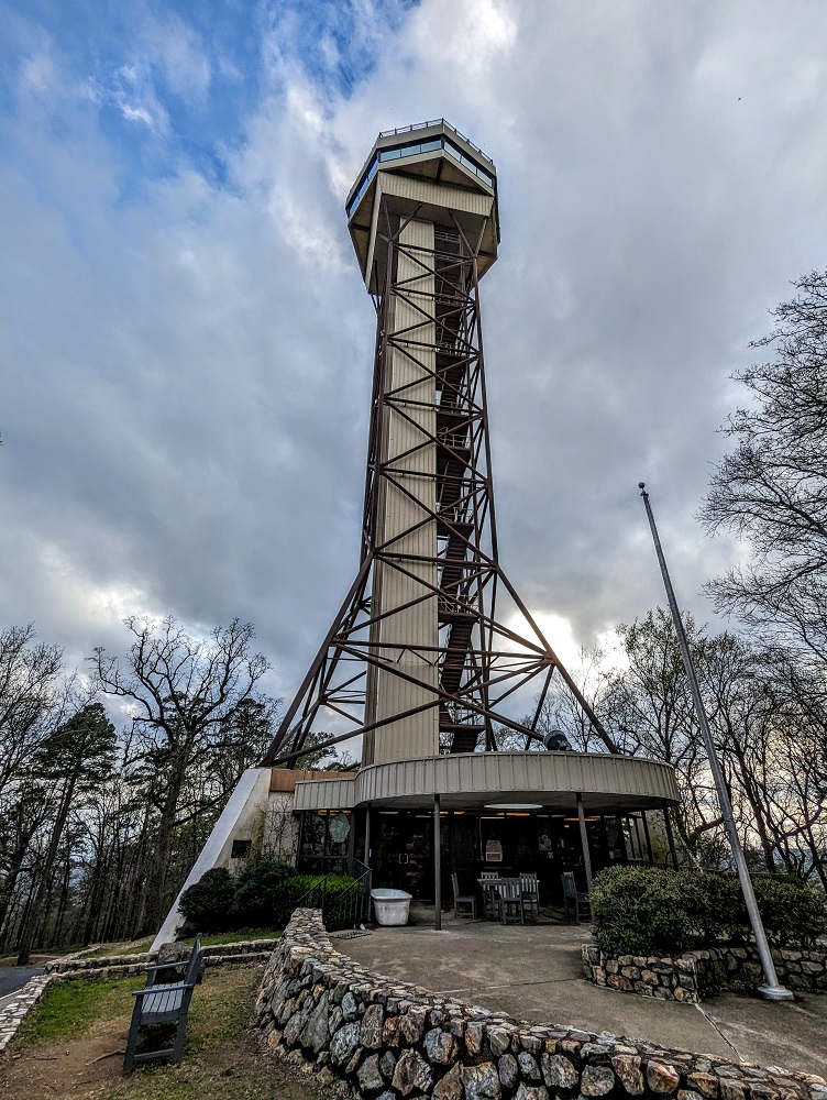 Mountain Tower in Hot Springs National Park