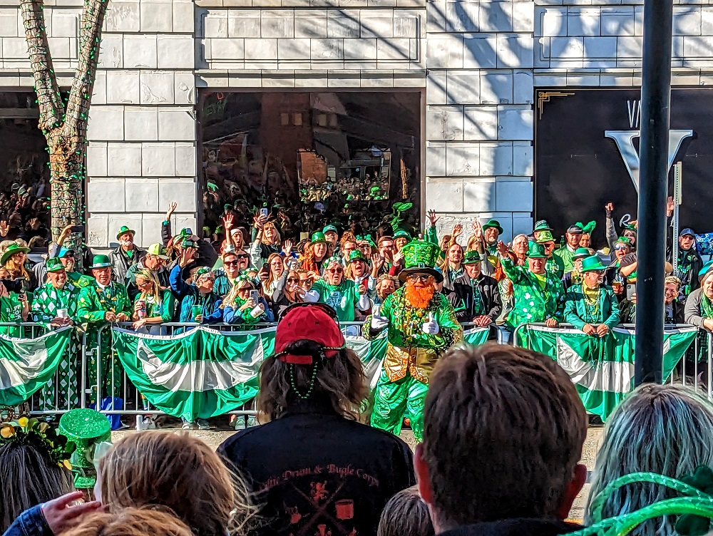 World's Shortest St Patrick's Day Parade in Hot Springs, AR - Leprechaun