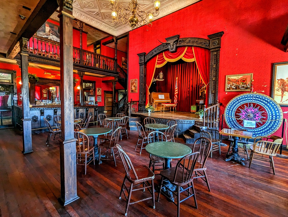 1880 Town South Dakota - Inside the Longhorn Saloon