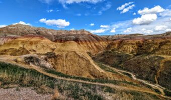 Badlands National Park - View from Yellow Mounds Overlook