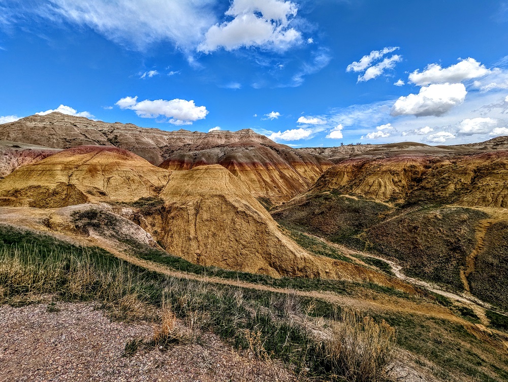 Badlands National Park - View from Yellow Mounds Overlook