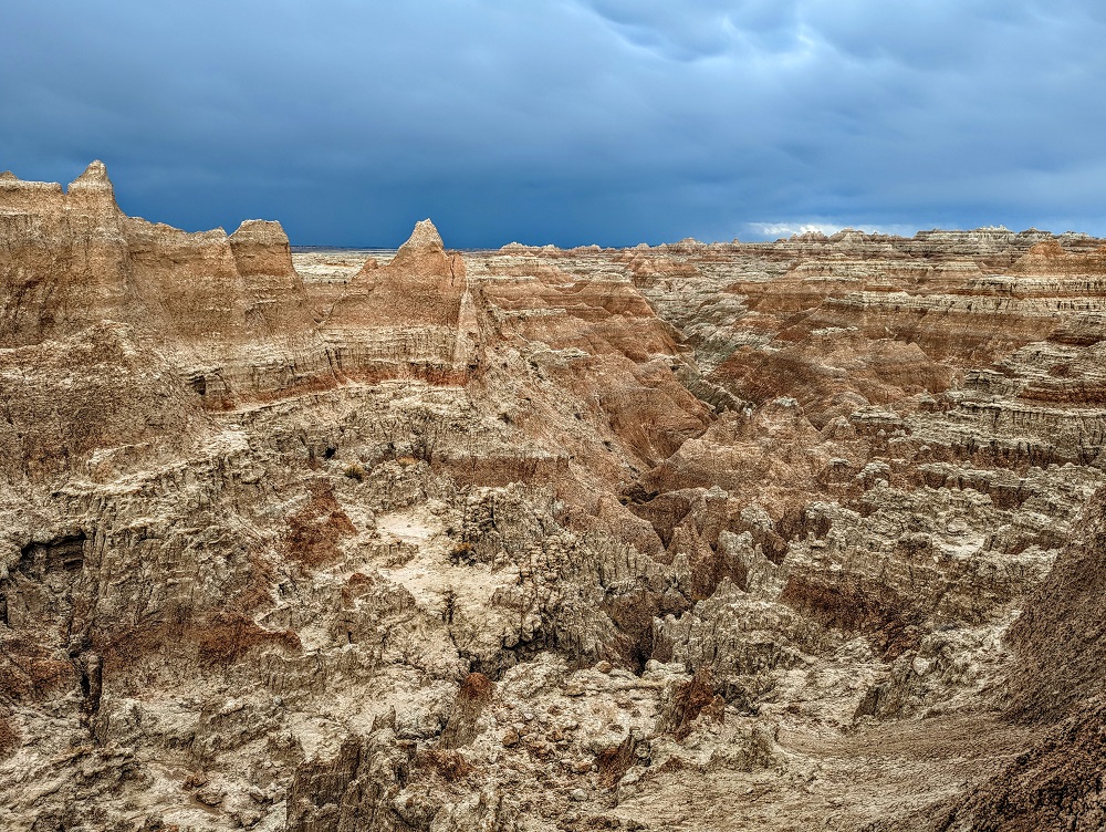 Badlands National Park - View near the Door, Notch and Castle trailheads