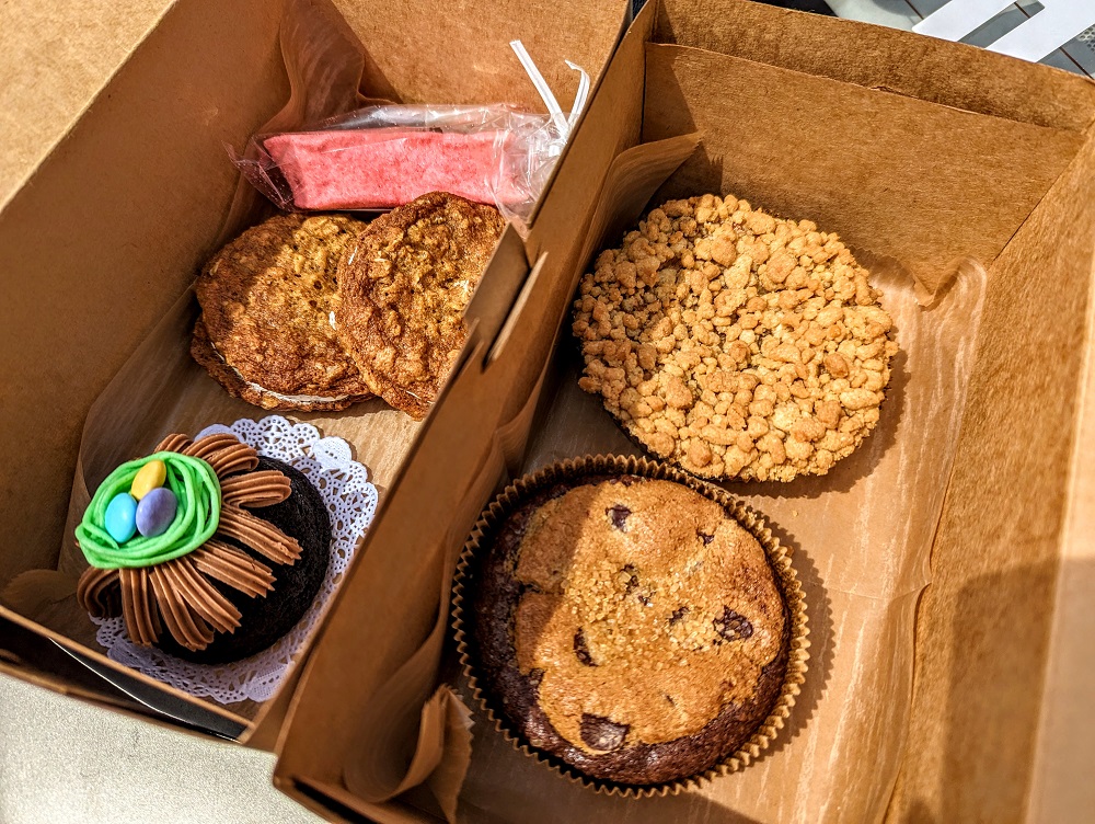 Baked goods from Pint Size Bakery in St Louis