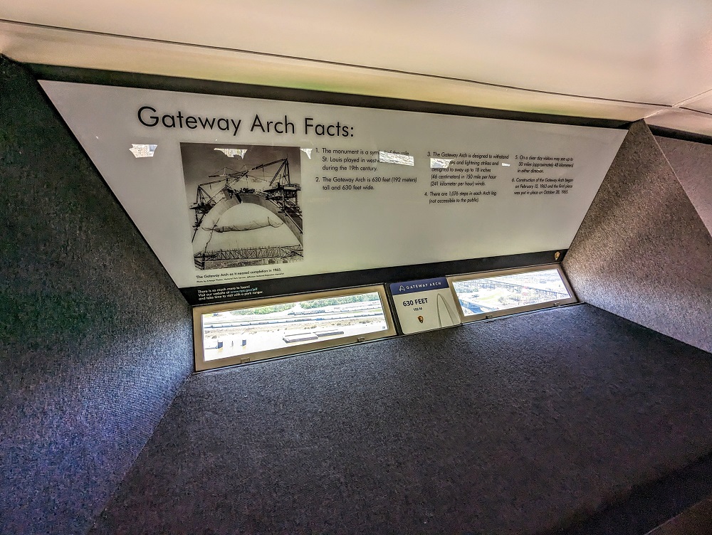 Gateway Arch facts & viewing windows