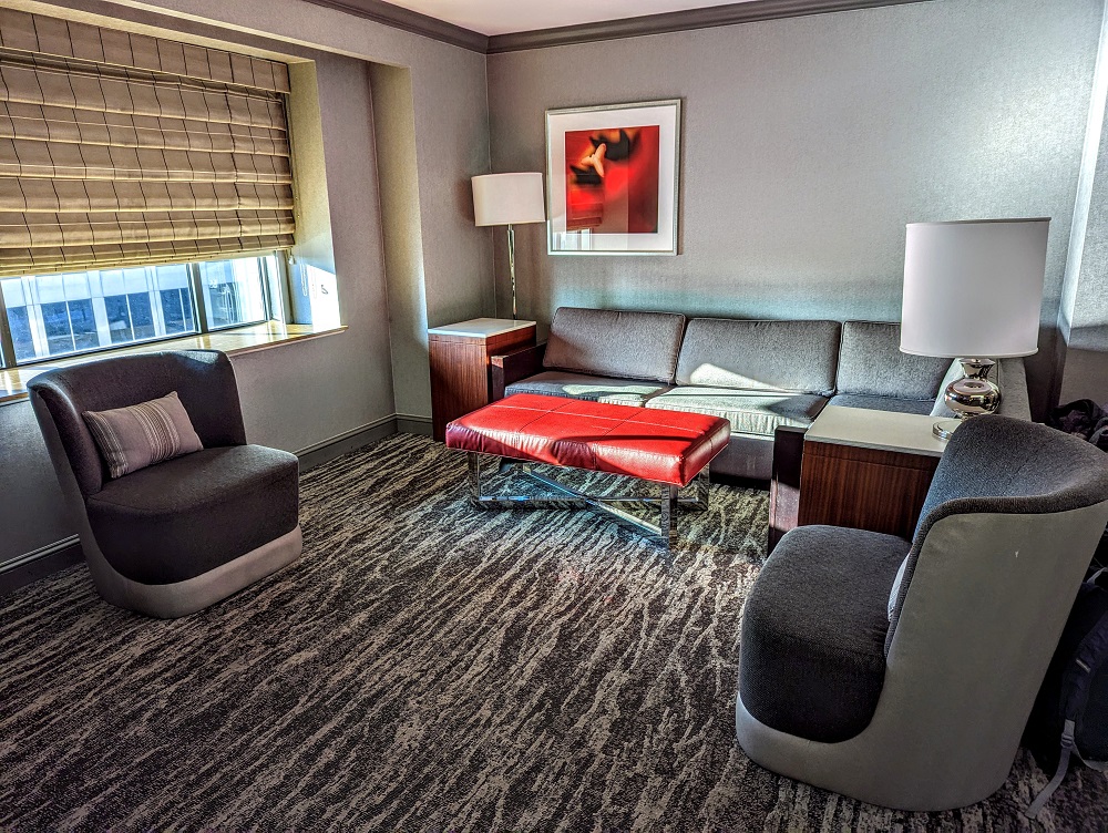 Hyatt Regency St. Louis At The Arch - Executive Suite King living room