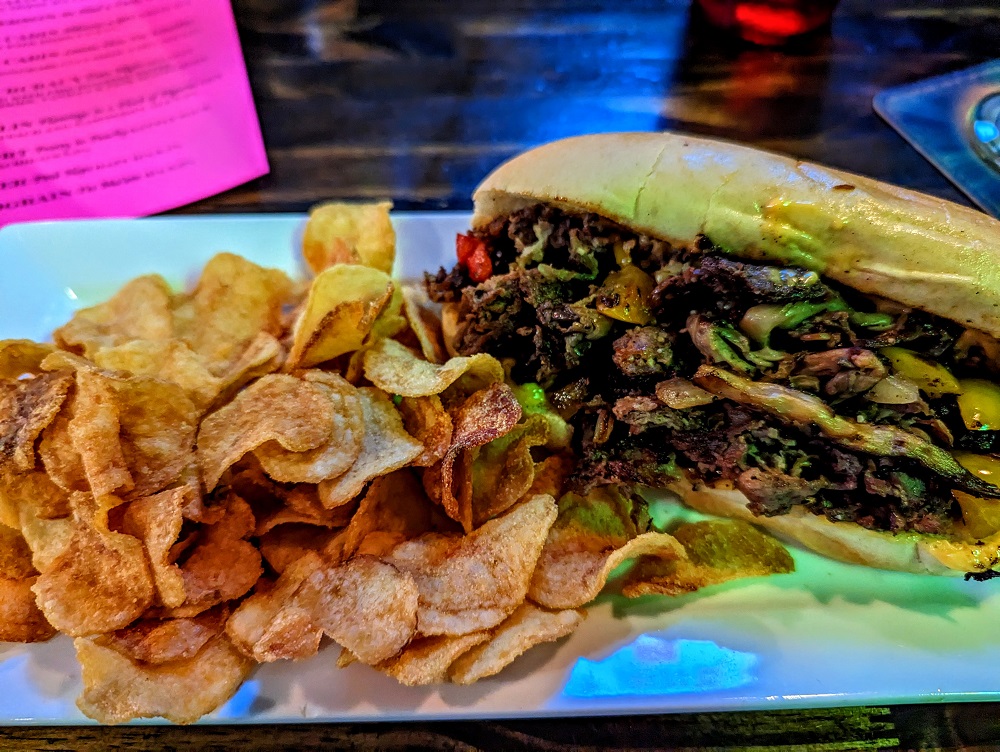 Monk's Ale House in Sioux Falls SD - Monk's Philly sandwich