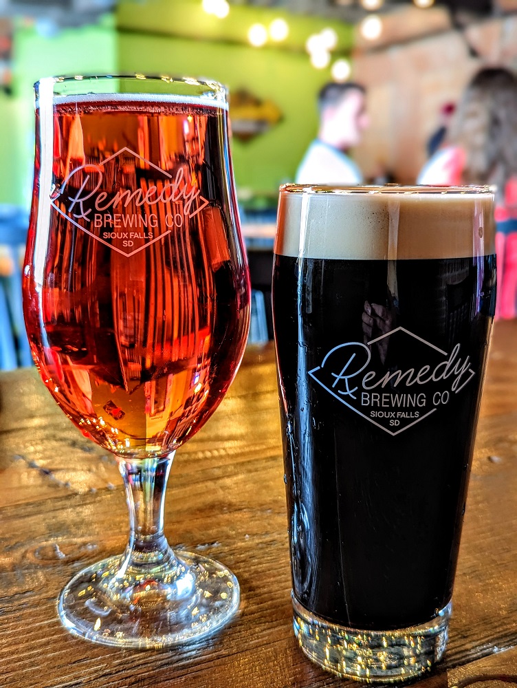 Vanilla Cow Tippah & Triple Jam cider at Remedy Brewing Co in Sioux Falls, SD