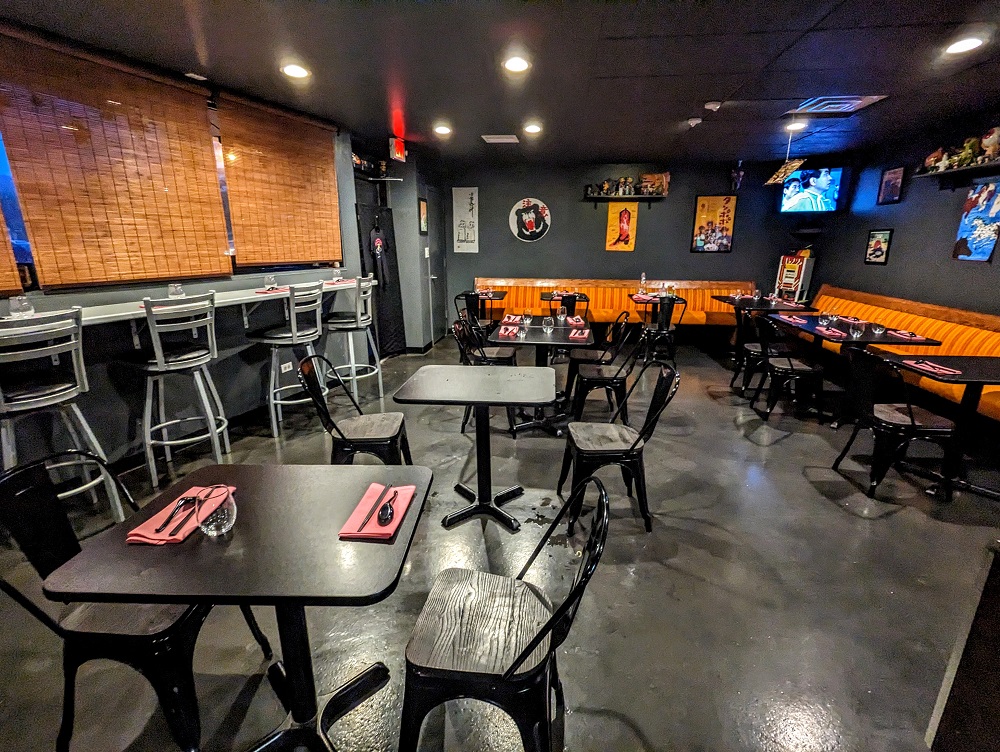 Bokujo Ramen in Rapid City, SD - Restaurant seating