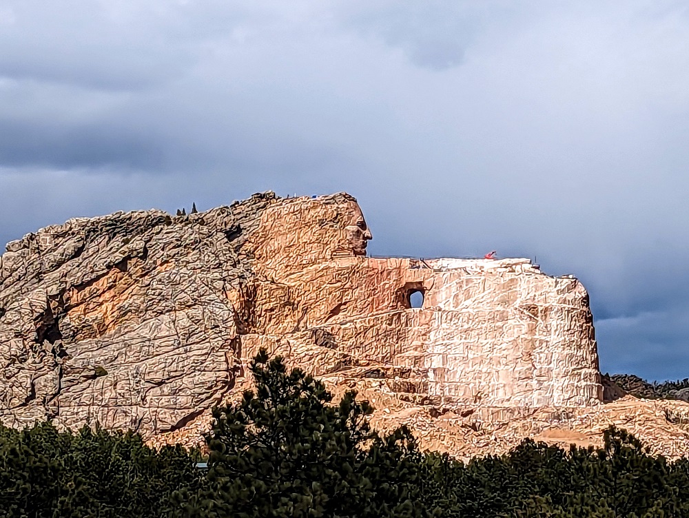 Crazy Horse Memorial in May 2023