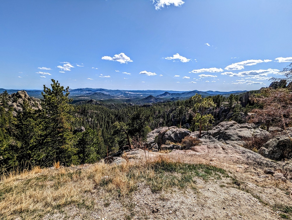 Custer State Park - View along the Needles Highway