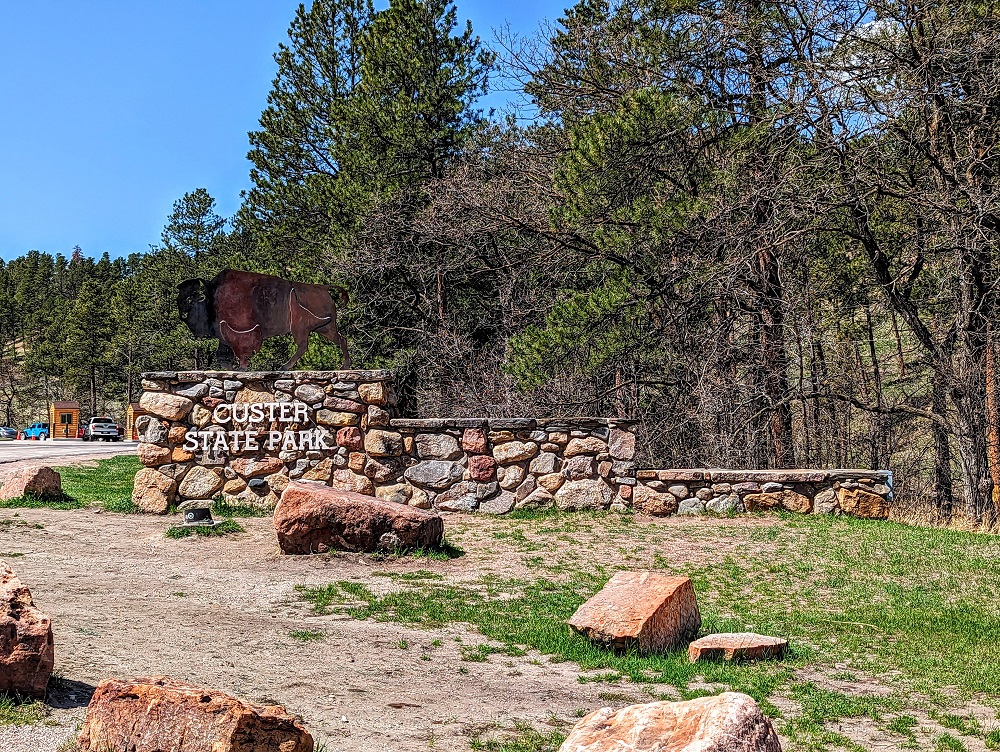 Custer State Park entrance