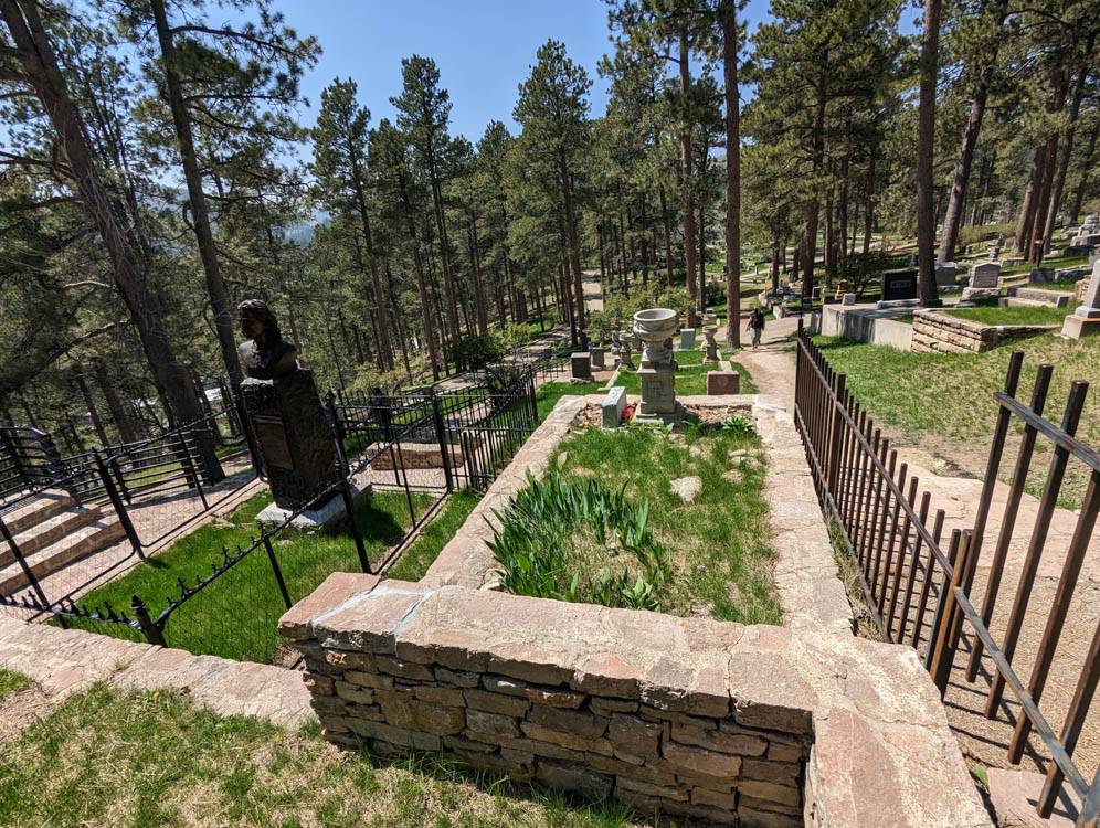 Mount Moriah Cemetery Wild Bill Hickok & Calamity Jane's graves