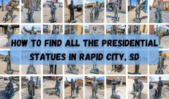 How To Find All The Presidential Statues In Rapid City, SD