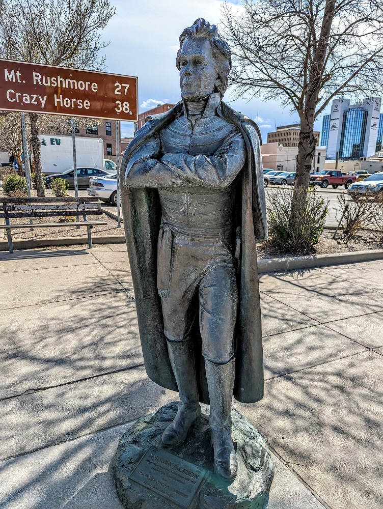 Rapid City Presidential Statues - Andrew Jackson - 7th President