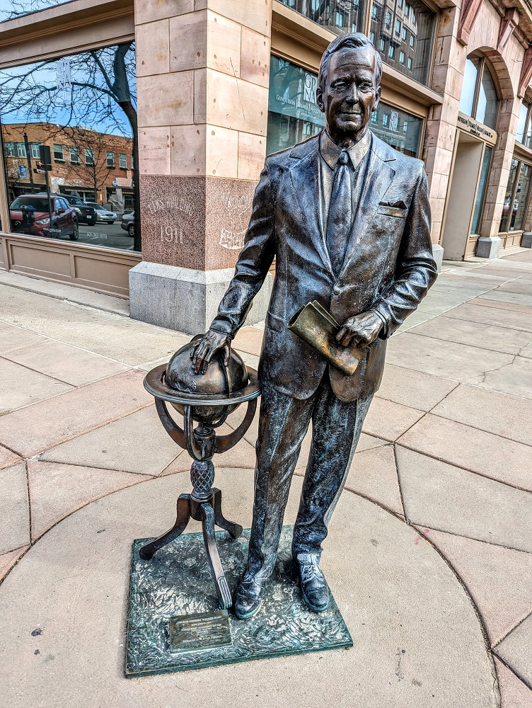 Rapid City Presidential Statues - George H. W. Bush - 41st President