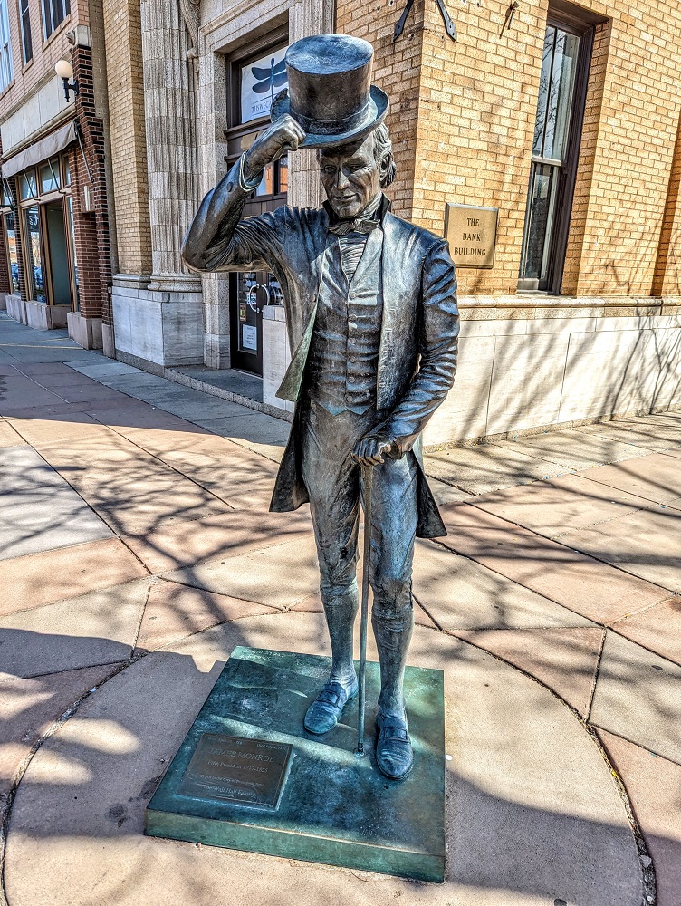 Rapid City Presidential Statues - James Monroe - 5th President