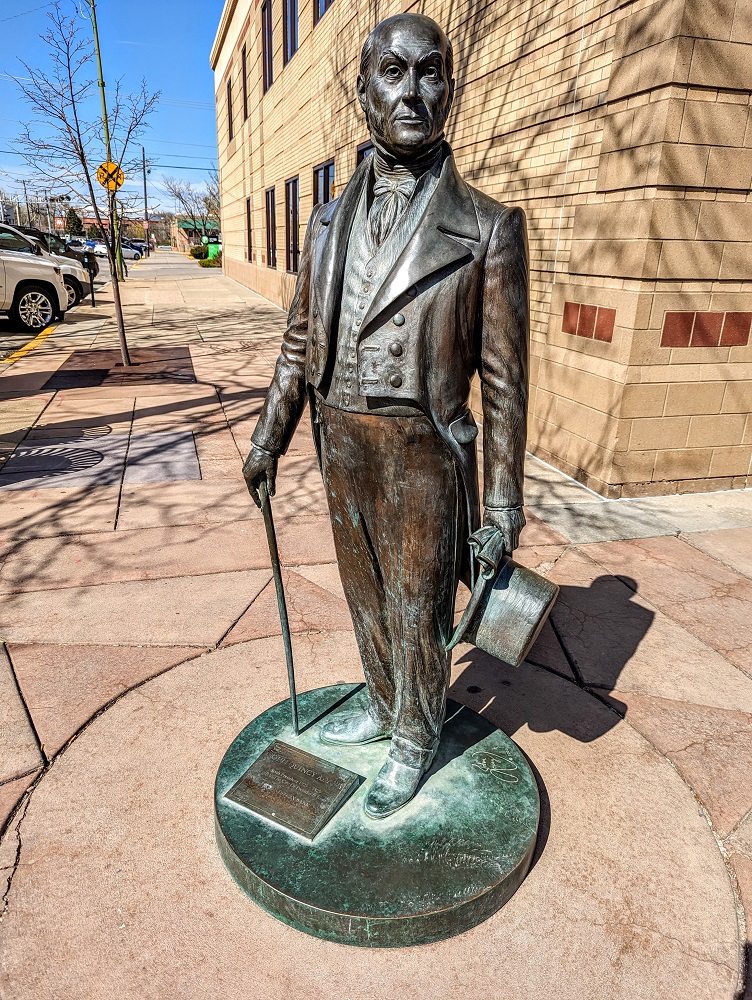 Rapid City Presidential Statues - John Quincy Adams - 6th President