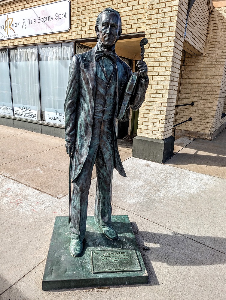 Rapid City Presidential Statues - John Tyler - 10th President