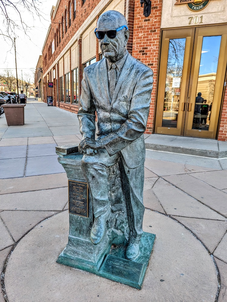 Rapid City Presidential Statues - Lyndon B. Johnson - 36th President