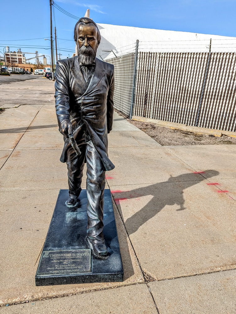 Rapid City Presidential Statues - Rutherford B. Hayes - 19th President