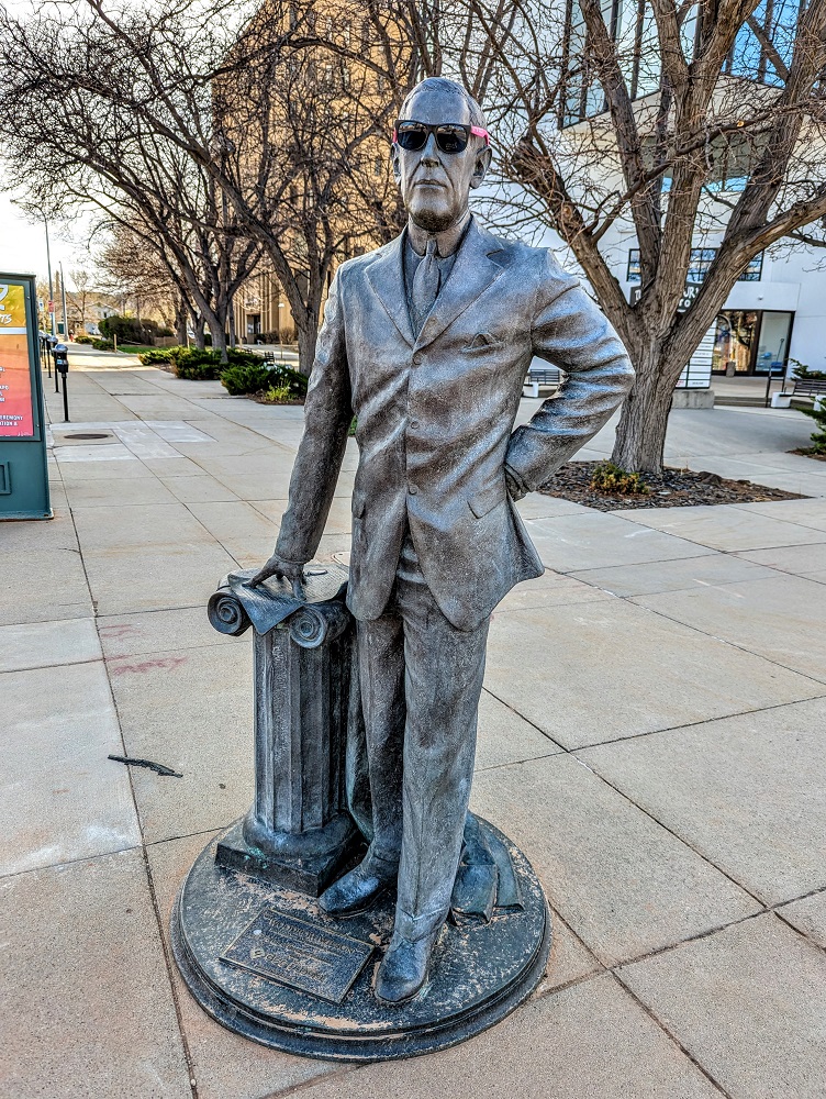 Rapid City Presidential Statues - Woodrow Wilson - 28th President