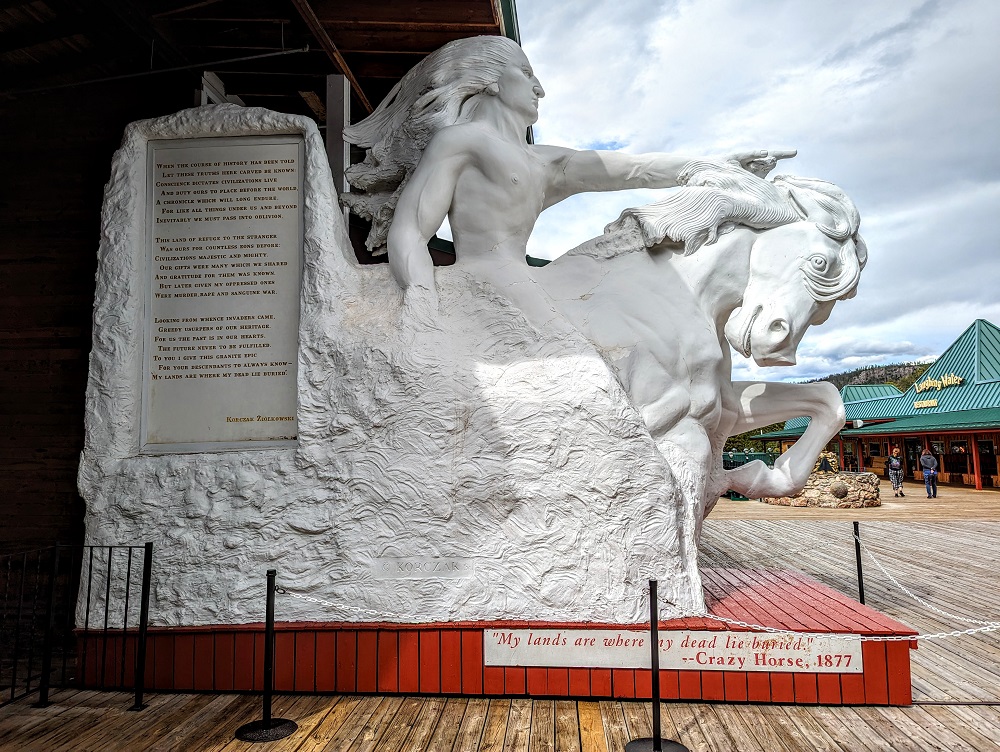 What the Crazy Horse Memorial will look like when finished