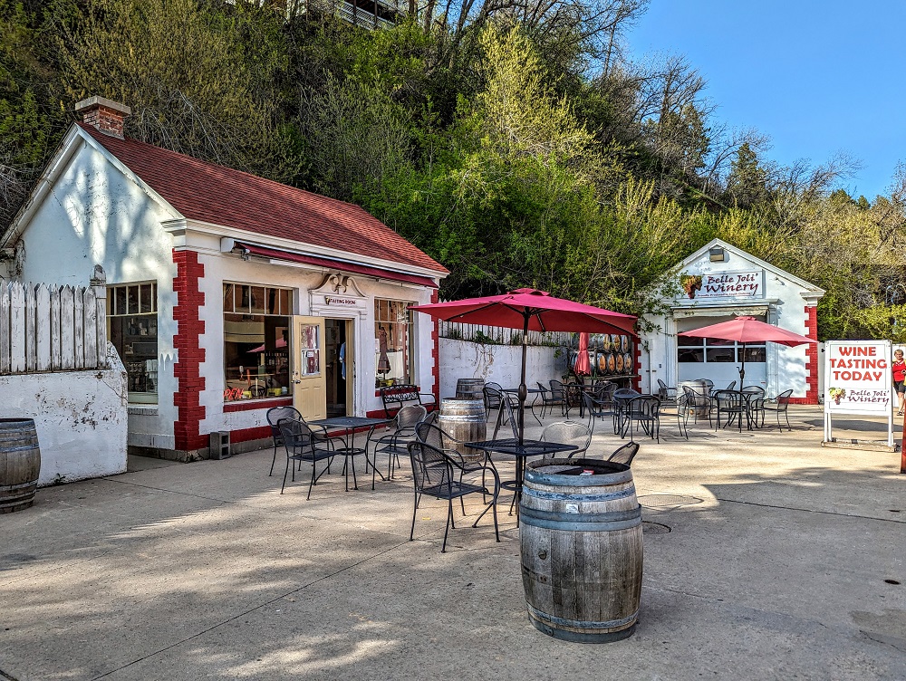 Belle Joli Winery tasting room in Deadwood, SD