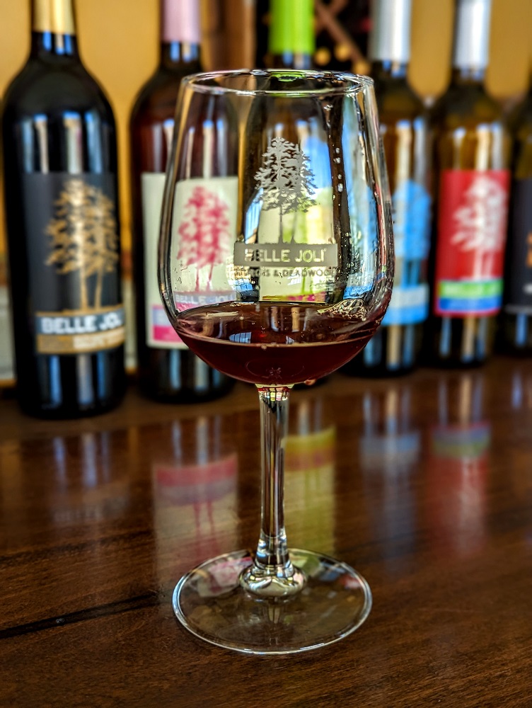 Belle Joli Winery wine tasting