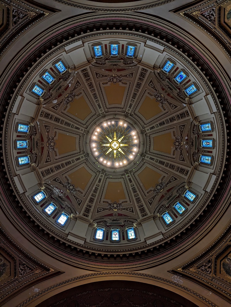 Cathedral of Saint Paul - Dome ceiling