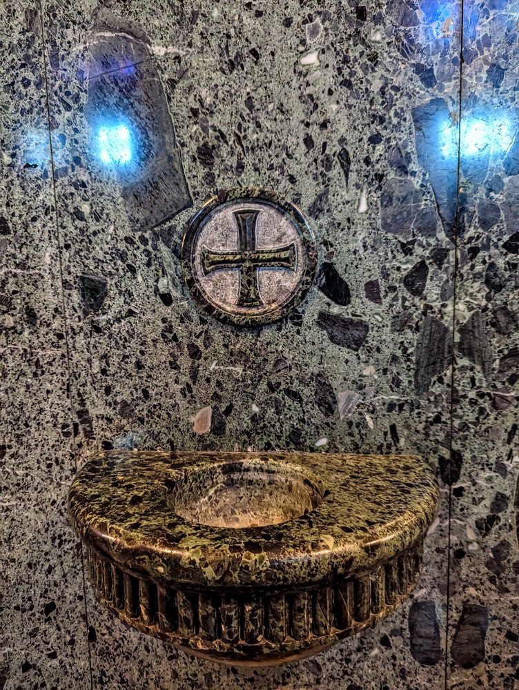 Cathedral of Saint Paul - Holy water founts