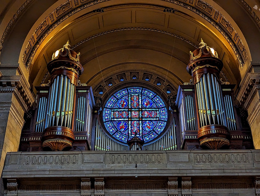 Cathedral of Saint Paul - Organ pipes