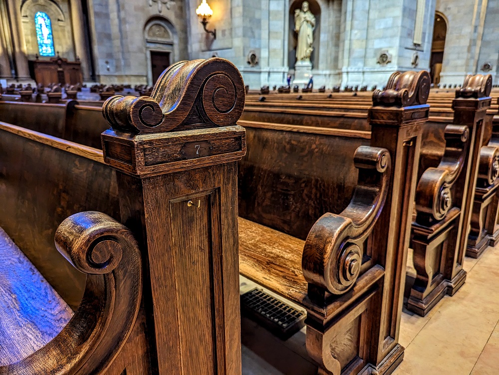 Cathedral of Saint Paul - Wave carpentry