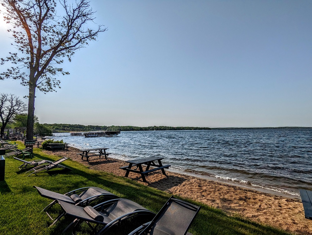 Holiday Inn Detroit Lakes - Lakefront, MN - Detroit Lake beach