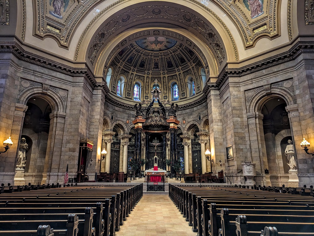 History of Saint Paul's Cathedral in St. Paul, Minnesota