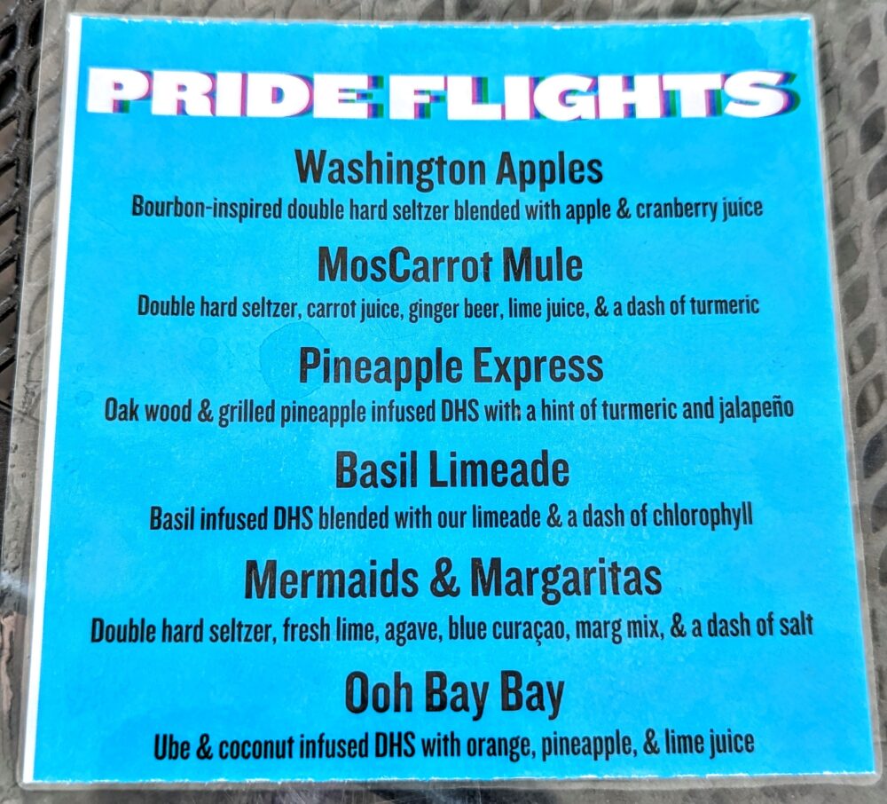 Pride flight flavors