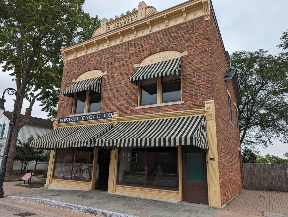 Dearborn, Michigan, USA. 17th Aug, 2019. Aug 17, 2019, Dearborn, Michigan,  United States; The Edison Machine shop which was reconstructed at  Greenfield Village which is a history museum with period buildings and