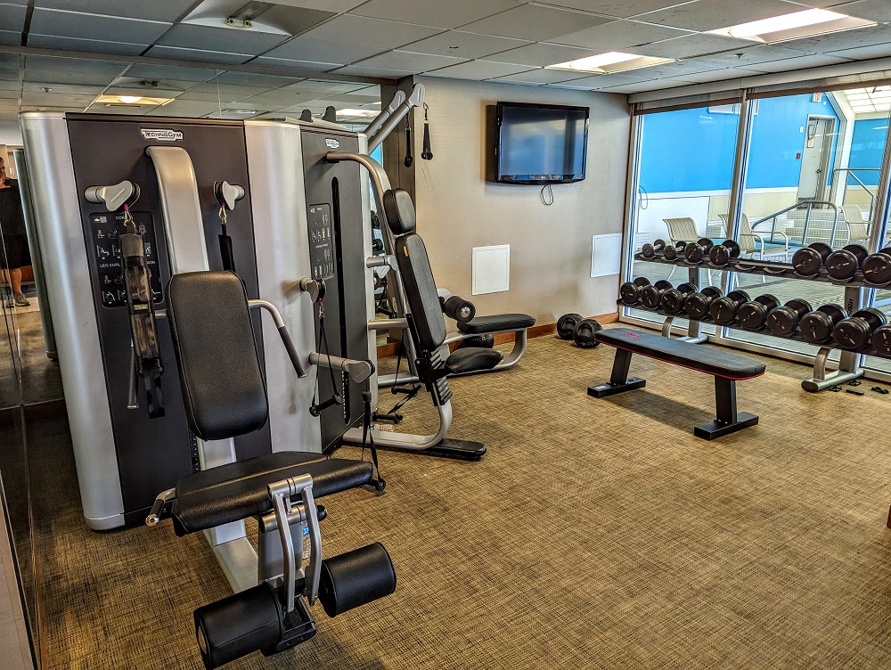 Hyatt Regency Rochester, NY - Fitness room - weights