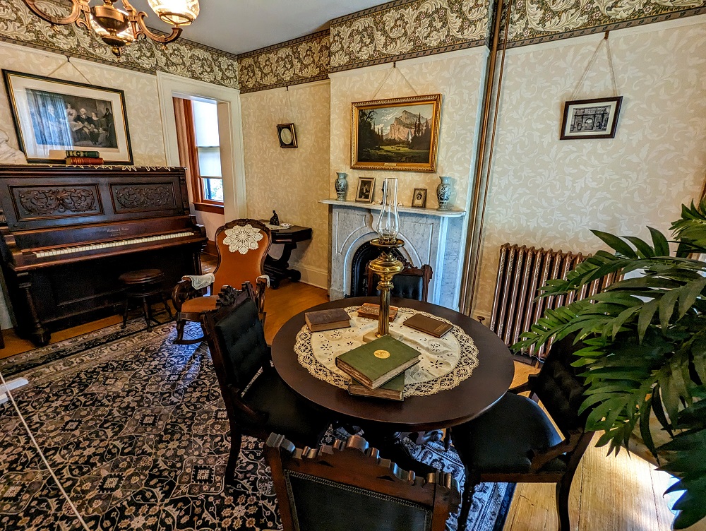 Susan B Anthony House - Front parlor