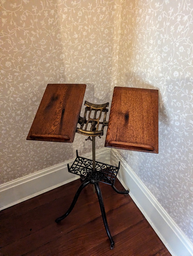 Susan B Anthony House - Her Bible stand