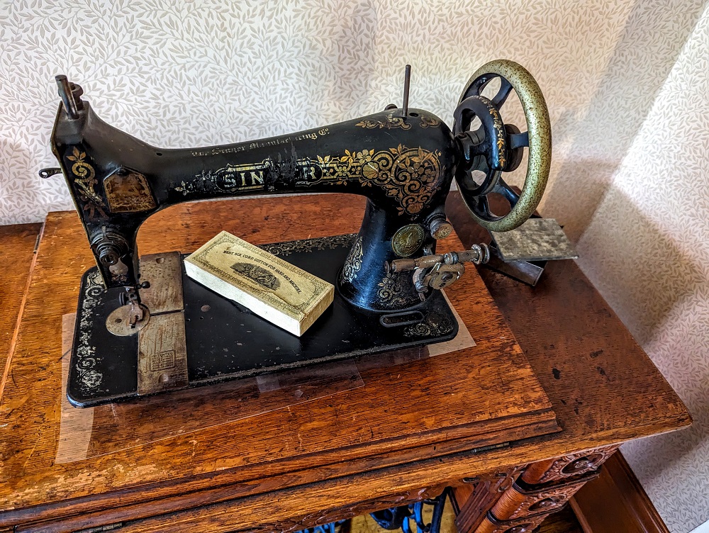 Susan B Anthony House - Sewing machine