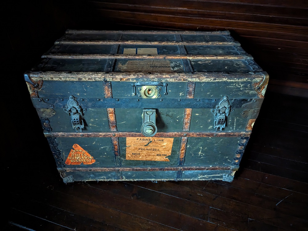 Susan B Anthony House - Steamer trunk