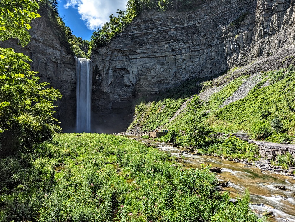 Approaching Taughannock Falls