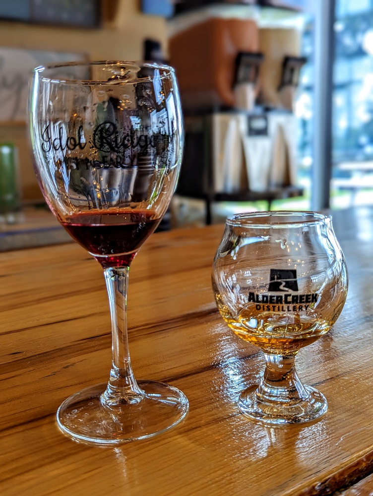 Idol Ridge Winery & Alder Creek Distillery - Wine & spirits tasting