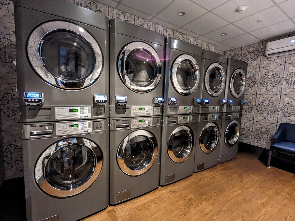 Residence Inn Manchester Downtown, NH - Guest laundry washers & dryers