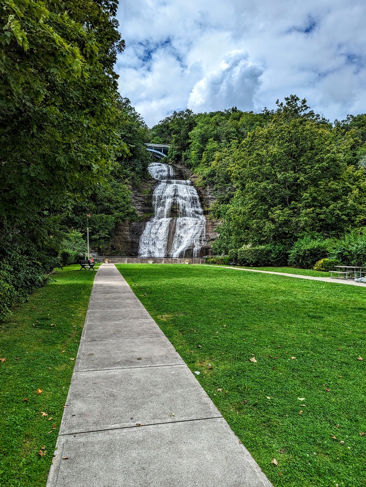 Shequaga Falls Park in Montour Falls