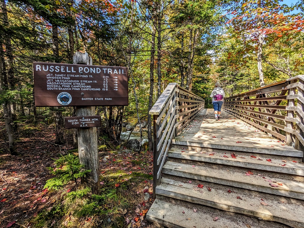 Baxter State Park - Cross the bridge to get to the trails